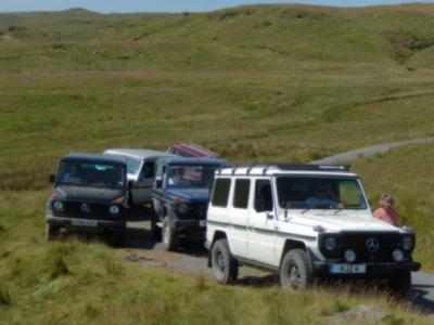 Additional route past Claerwen Reservoir